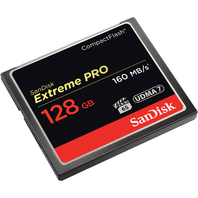 SanDisk 128GB Extreme Pro Tarjeta de Memoria CompactFlash 160MB/s 150MB/s escritura
