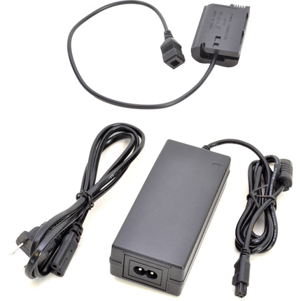 Bescor Nikon EP5B Batería Dummy con Adaptador AC 9V 5A para Cámaras Nikon