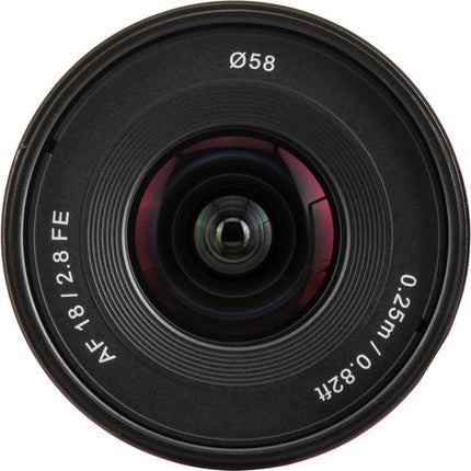 Samyang AF 18mm f/2.8 FE Objetivo Sony E Montura Full Frame F2.8