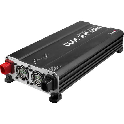WAGAN Pure Line 3000W Inversor de Energía Onda Senoidal Pura 3 Salidas AC USB