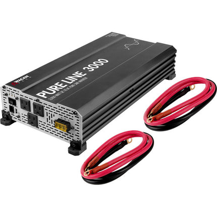 WAGAN Pure Line 3000W Inversor de Energía Onda Senoidal Pura 3 Salidas AC USB