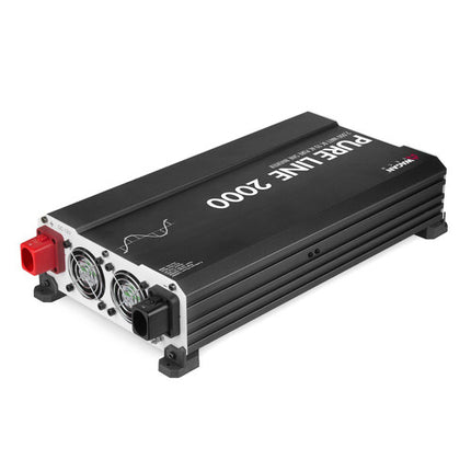 Inversor de Potencia WAGAN Pure Line 2000W Onda Pura 3 Salidas AC 1 USB