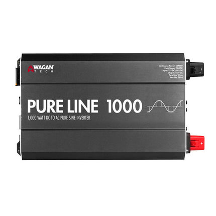 WAGAN Pure Line Inversor de Corriente 1000W Onda Sinusoidal Pura USB