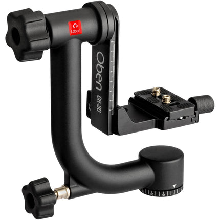 Oben GH-30 Cabezal Gimbal 44 lb Capacidad Arca-Type Compatible 9 pulgadas Alto
