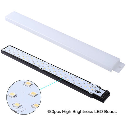 GVM LED Ring Light Soft Light 600S Luz Anular 3200-5600K 7.25' Trípode