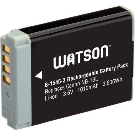 Watson NB-13L V3 Batería de Litio 3.6V 1010mAh para Canon
