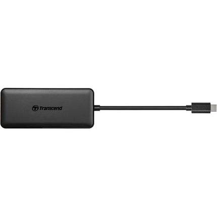 Transcend HUB5C Hub USB Tipo-C 6 en 1 con carga 60W y ranuras UHS-II SD