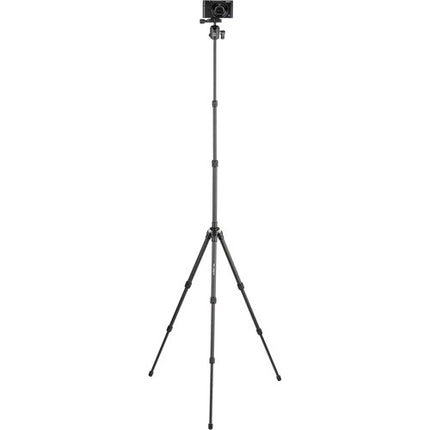 Oben CTT-1000L Trípode de Fibra de Carbono de Mesa 28 2" Altura 11 lb Capacidad con Adaptador SPA-1000 para Smartphone Arca-Type