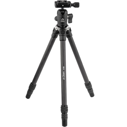 Oben CTT-1000L Trípode de Mesa de Fibra de Carbono Capacidad 11 lb Altura Máxima 28.2"