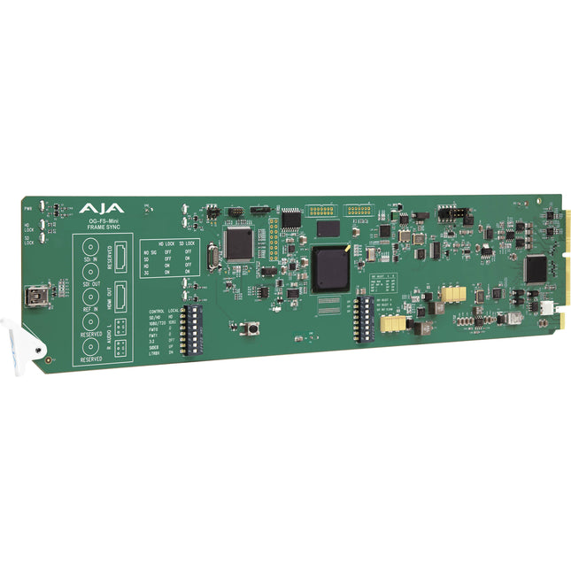 AJA OG-FS-MINI 3G-SDI Sincronizador de Frames OpenGear 10-Bit 1-Trama Delay