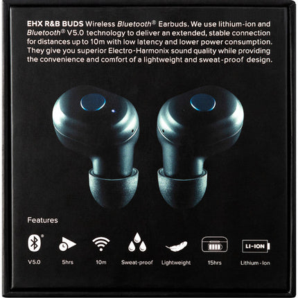 Electro-Harmonix R&B Buds Auriculares Inalámbricos Bluetooth 5.0 5 Horas Reproducción