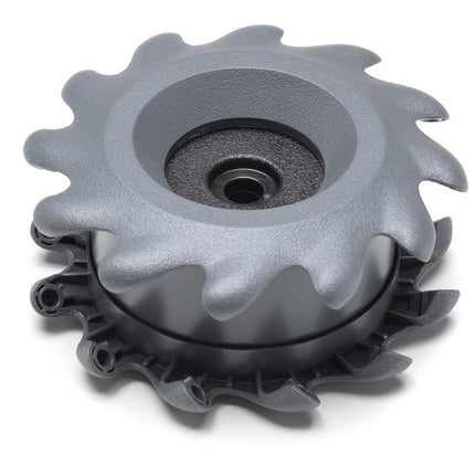 DJI Mecanum Wheels para RoboMaster S1 Par con Anillos de Amortiguación y Dos Tipos de Goma