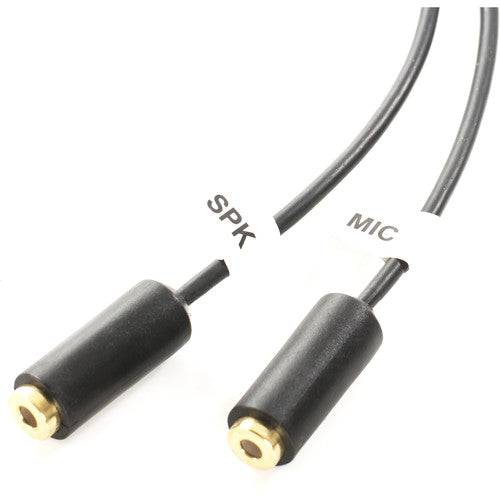 Movo Photo TCB1 Adaptador Micrófono 3.5mm TRS a TRRS para Smartphone 10 pulgadas Largo