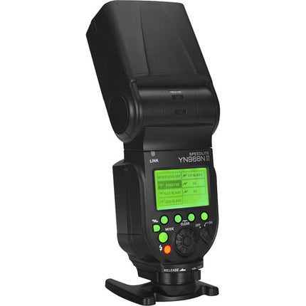 Yongnuo YN968N II Speedlite TTL para Nikon 20-200mm 197 GN