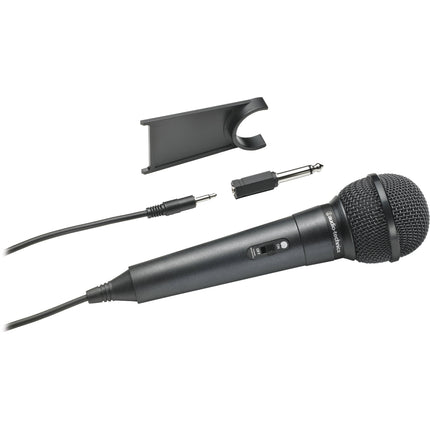 Audio-Technica ATR1100X micrófono dinámico unidireccional con cable de 3 m y soporte de mesa