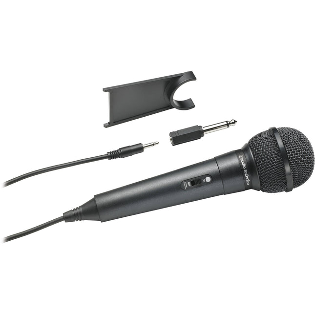 Audio-Technica ATR1100X micrófono dinámico unidireccional con cable de 3 m y soporte de mesa