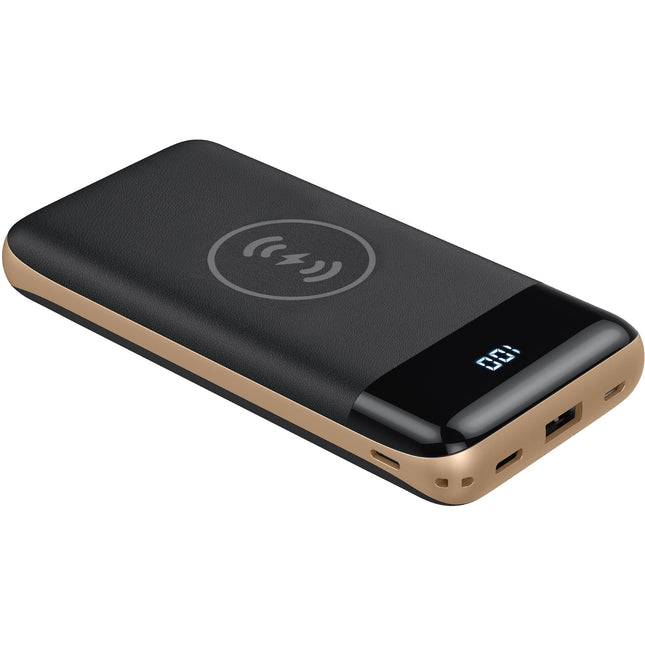 I/OMagic Power Bank inalámbrico 10000mAh con USB Tipo C PD y QC 3.0 cable incluido