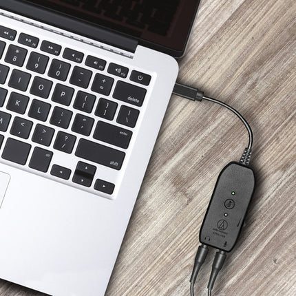 Audio-Technica ATR2x-USB Adaptador de Audio 3.5mm USB Tipo-C 16-Bit 48kHz