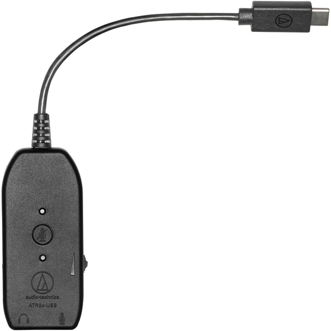 Audio-Technica ATR2x-USB Adaptador de Audio 3.5mm USB Tipo-C 16-Bit 48kHz