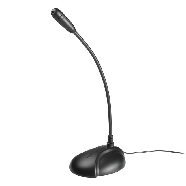 Audio-Technica ATR4750-USB Micrófono Condensador Omnidireccional con Cable USB-C y Soporte de Escritorio