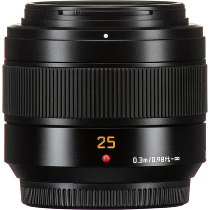 Panasonic Leica DG Summilux 25mm f1.4 II ASPH objetivo para Micro Cuatro Tercios con apertura f1.4 a f16 resistente al polvo y salpicaduras