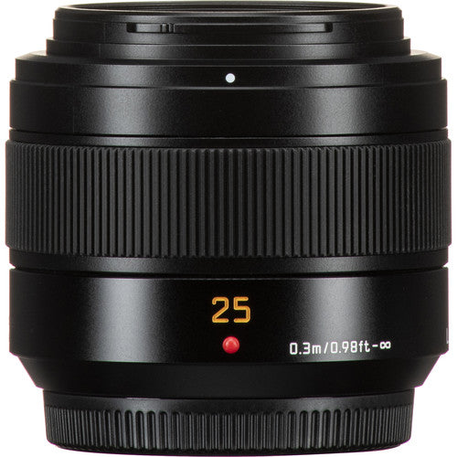Panasonic Leica DG Summilux 25mm f1.4 II ASPH objetivo para Micro Cuatro Tercios con apertura f1.4 a f16 resistente al polvo y salpicaduras