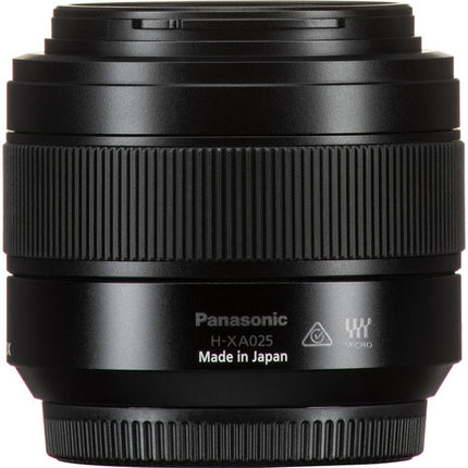 Panasonic Leica DG Summilux 25mm f1.4 II ASPH objetivo para Micro Cuatro Tercios con apertura f1.4 a f16 resistente al polvo y salpicaduras