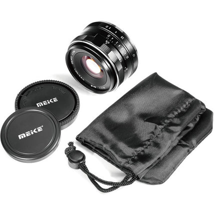Meike MK-35mm f1.7 Lente Manual Micro Cuatro Tercios 70mm F22