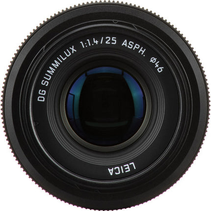 Panasonic Leica DG Summilux 25mm f1.4 II ASPH objetivo para Micro Cuatro Tercios con apertura f1.4 a f16 resistente al polvo y salpicaduras