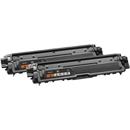 Cartucho de tóner negro Brother TN2212PK 2 unidades rendimiento 2500 páginas
