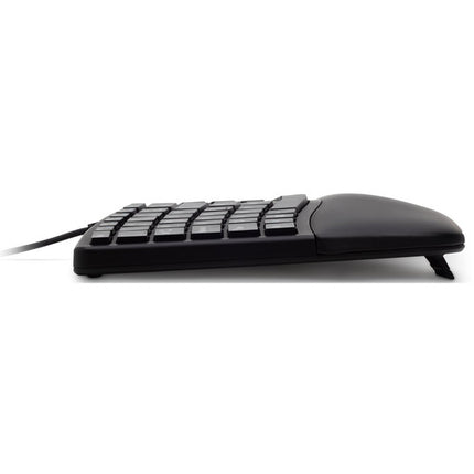 Kensington Pro Fit Ergo teclado ergonómico USB con reposamuñecas ajustable
