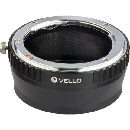 Vello Adaptador de Lentes Nikon F a Micro Cuatro Tercios Zinc Negro Mate