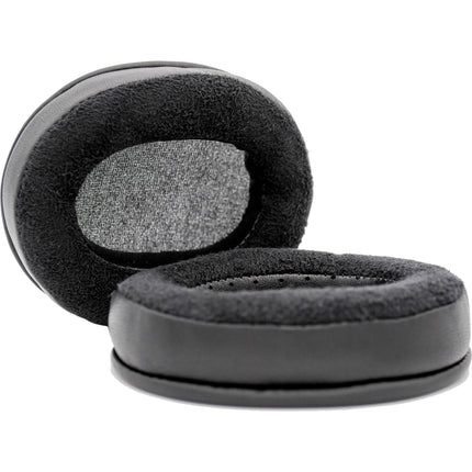 Dekoni Audio Choice Hybrid Almohadillas para Audio-Technica M-Series y Sony MDR-CD900ST con Cuero Vegano y Gamuza Sintética