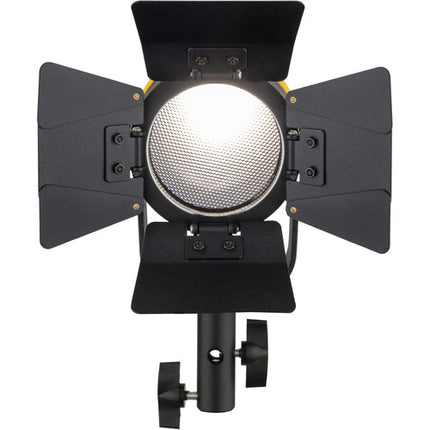 Genaray Torpedo Bi-Color Kit de Iluminación LED con 2 Fresnels 3200-5600K y Estuches con Ruedas