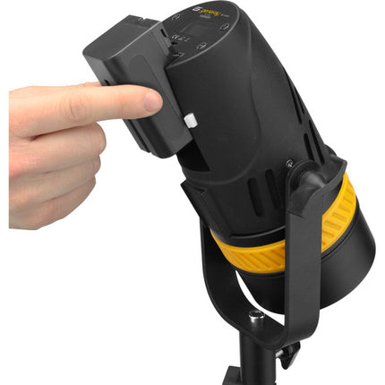 Genaray Torpedo LED Bi-Color Luz Fresnel 15-75° Dimerizable 3200-5600K