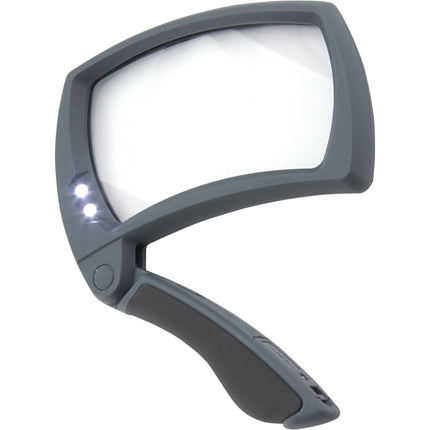 Carson MJ-50 Lupa Plegable 2x con Iluminación 2 LEDs y 6 Posiciones