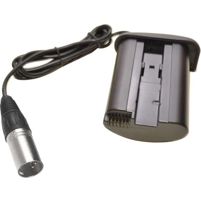 Bescor DRE19X Coupler de Batería con Conector XLR 4-Pin para Canon EOS-1D X Mark II y III
