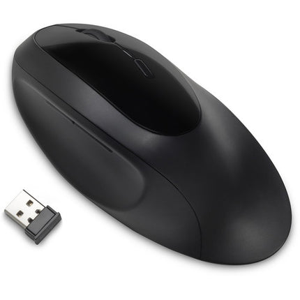 Kensington Pro Fit Ergo Ratón Inalámbrico Negro 2.4 GHz Bluetooth 1600 dpi