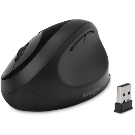 Kensington Pro Fit Ergo Ratón Inalámbrico Negro 2.4 GHz Bluetooth 1600 dpi