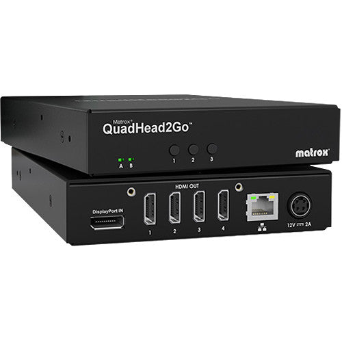 Matrox QuadHead2Go Controlador Multi Monitor Entrada 4K Salida HDMI
