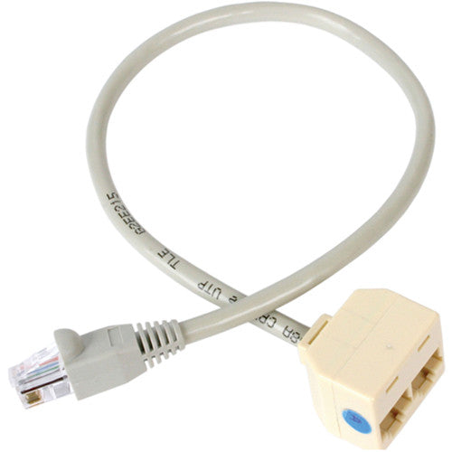 StarTech Adaptador Divisor RJ45 2 a 1 Ethernet 10 100 Mbps