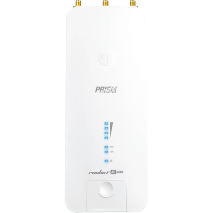 Ubiquiti RP-5AC-GEN2 Rocket PRISM AC-Gen2 Radio Base de 5 GHz con 128MB SDRAM y Kit de Montaje