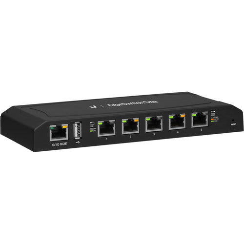 Ubiquiti ES-5XP EdgeSwitch XP 5 Puertos Gigabit PoE 24V 2.5A Adaptador