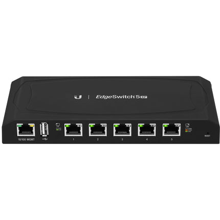 Ubiquiti ES-5XP EdgeSwitch XP 5 Puertos Gigabit PoE 24V 2.5A Adaptador