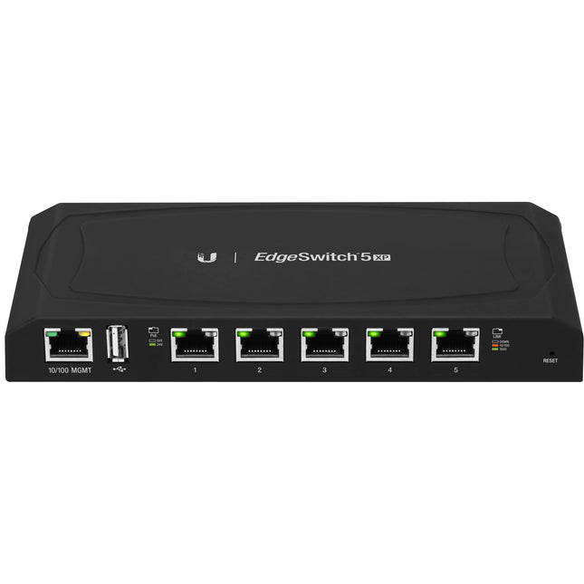 Ubiquiti ES-5XP EdgeSwitch XP 5 Puertos Gigabit PoE 24V 2.5A Adaptador