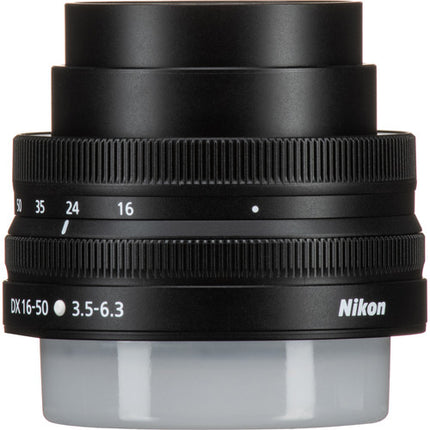 Nikon NIKKOR Z DX 16-50mm f3.5-6.3 VR objetivo estabilizado negro con tapa lens cap