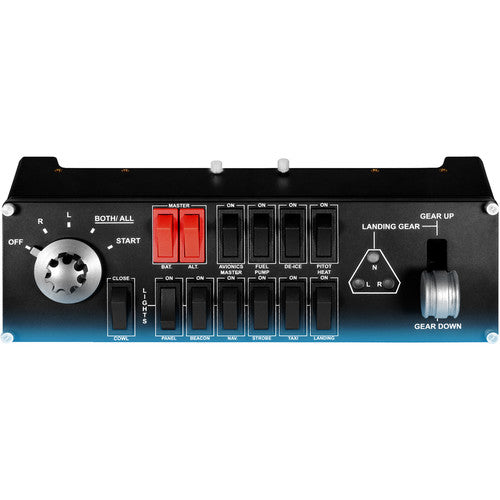 Logitech G Flight Switch Panel Control Ajustable Fácil Instalación