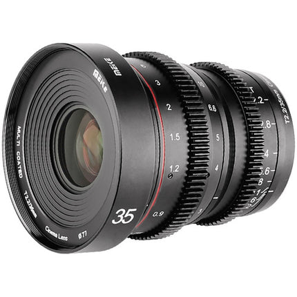 Meike 35mm T2.2 Objetivo de Cine Manual MFT montaje T2.2 a T22