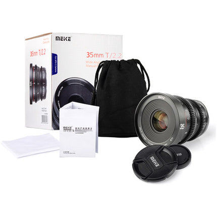 Meike 35mm T2.2 Objetivo de Cine Manual MFT montaje T2.2 a T22