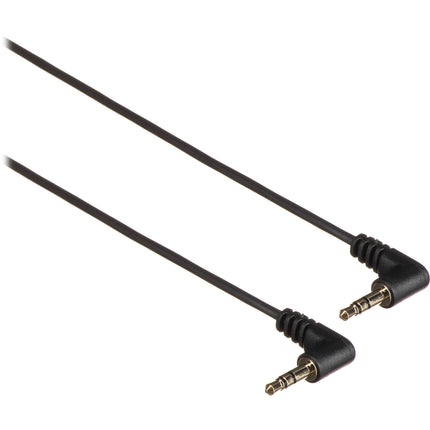 StarTech Cable de Audio Estéreo 3.5mm Ángulo Recto 6 Pies Negro